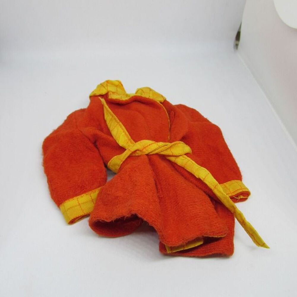 Vintage Barbie Ken Doll Breakfast At 7 #1428 Robe  1970's